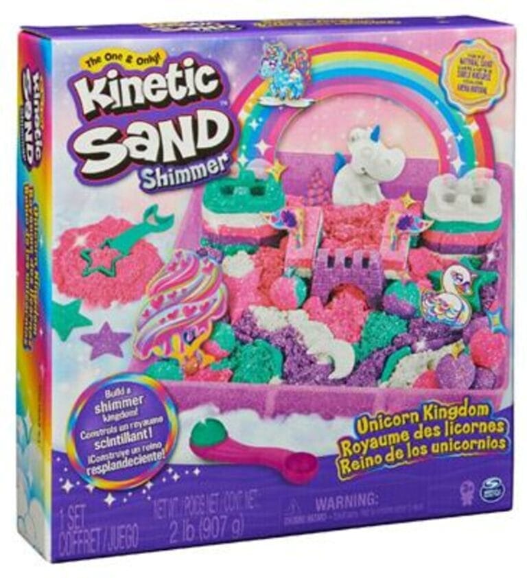 Kinetic Sand Shimmer - Eenhoorn Koninkrijk-speelset
