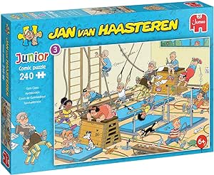 Jan van Haasteren Junior - Apenkooien 240 stukjes - Junior editie - Puzzels - Kinderen vanaf 6 Jaar - Nederlands - Kinderpuzzels