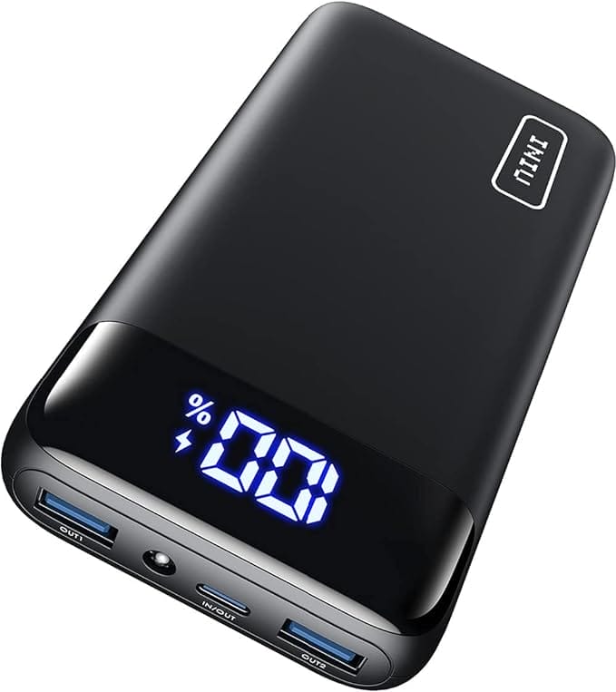 INIU Power Bank, 22,5W 20000mAh [USB C in&out] Hoge-Snelheid Powerbank, PD 3.0 + QC 4.0 3A met LED-display Zaklamp Draagbare Oplader Compatibel met iPhone 14 13 12 Pro Max Samsung S21 iPad Huawei.