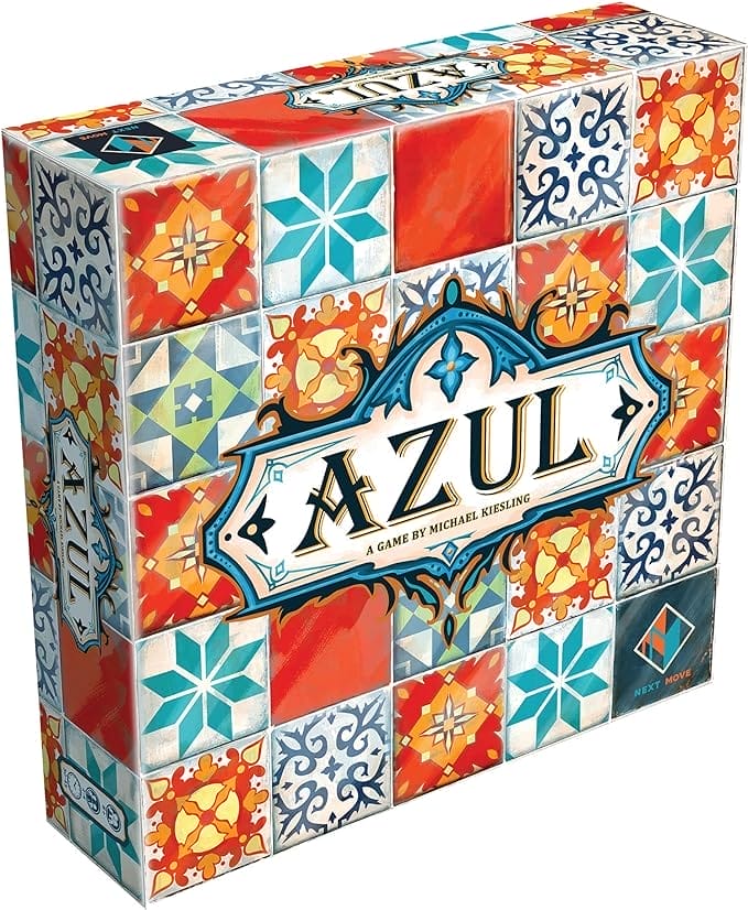 Plan B Games , Azul , Tile Laying Game , Ages 8+ , 2 to 4 Players , 30 to 45 Minutes Playing Time,Black