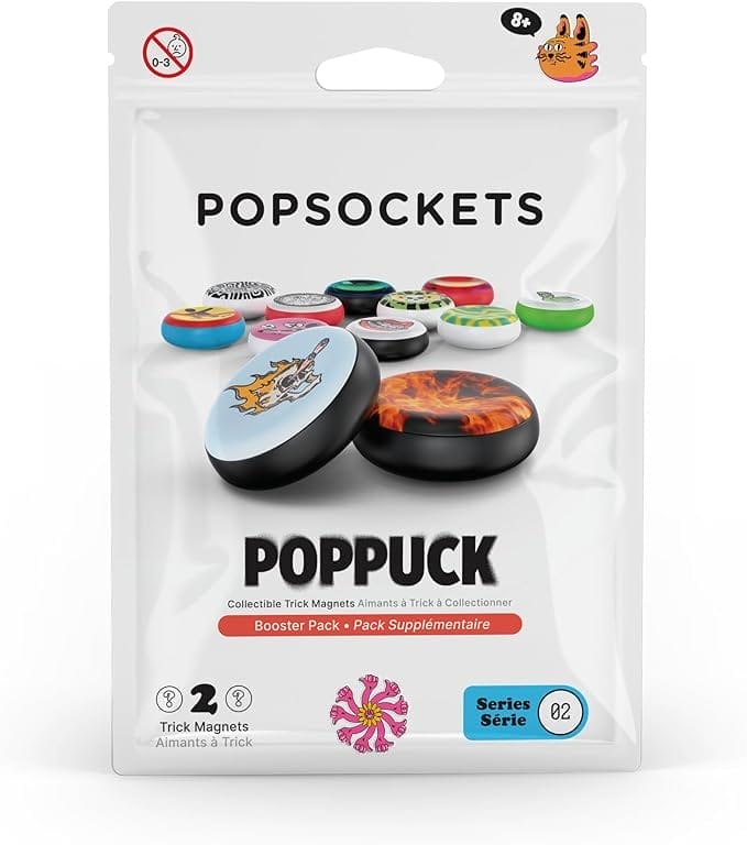 PopSockets: PopPuck - Trick Magnet en Fidget Toy - Booster Pack - Series Two