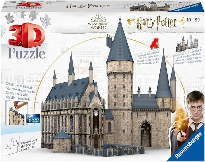 Ravensburger 3D Puzzle 11259 - Harry Potter Hogwarts Castle - The Great Hall - 630 stukjes - Voor alle Harry Potter-fans van 10 jaar en ouder