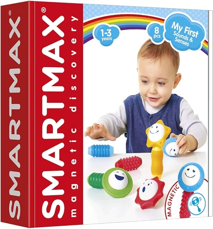 SMARTMAX - My First Sounds & Senses, Magnetic Discovery Play Set, 8 pieces, 1 - 3 Years