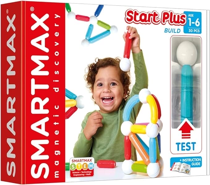 SMARTMAX - Start Plus, Magnetic Discovery Construction, Ages 1 - 6 Years
