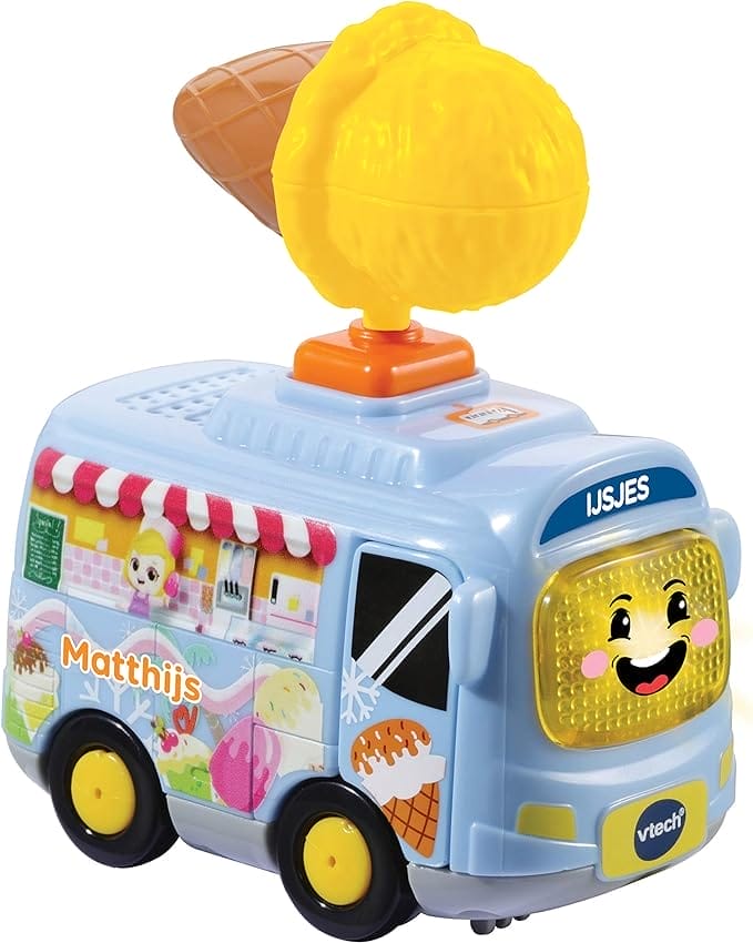 VTech - Toet Toet Auto's - Special Edition - Matthijs Ijscowagen - Educatief Babyspeelgoed - Stevig en duurzaam design - Leeftijd: 1 - 5 jaar