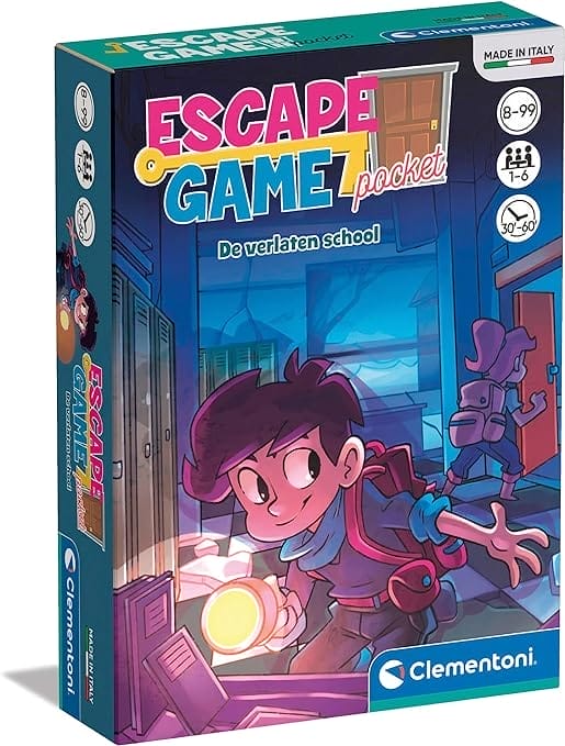 Clementoni Bordspellen, Escape Game - School, 8-99 jaar - 56074