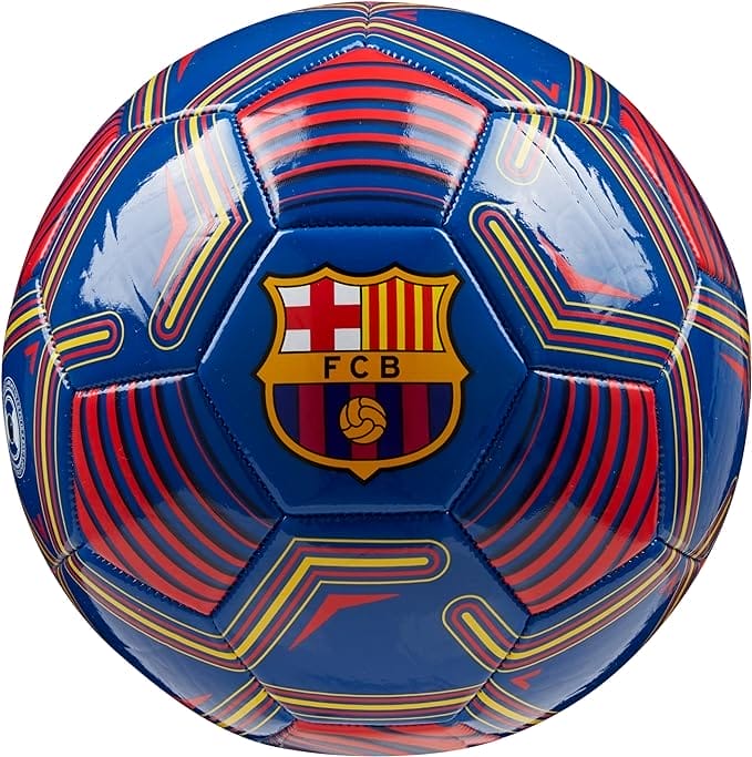 FC Barcelona Voetbal - Voetbal voor Volwassenen Tieners Kinderen Training Voetbal Maat 3, 4 of 5 - Barcelona Merchandise