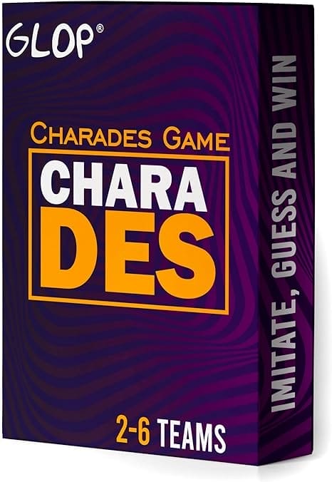 Glop Charades - English Version - Charades Game For Families - The Hilarische Family Bordspellen voor volwassenen en kinderen vanaf 8 jaar - Feestspellen voor 2 tot 6 teams - Kaartspellen