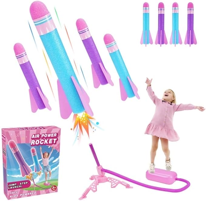 HappyGoLucky Pedaalraket, outdoor speelgoed voor kinderen