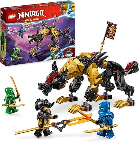 LEGO 71790 NINJAGO Imperium drakenjagerhond, Ninja Monster Speelgoed met Mythisch Wezen Figuur en 3 Mini Figuren, Cadeau voor Kinderen vanaf 6 jaar, Jongens en Meisjes