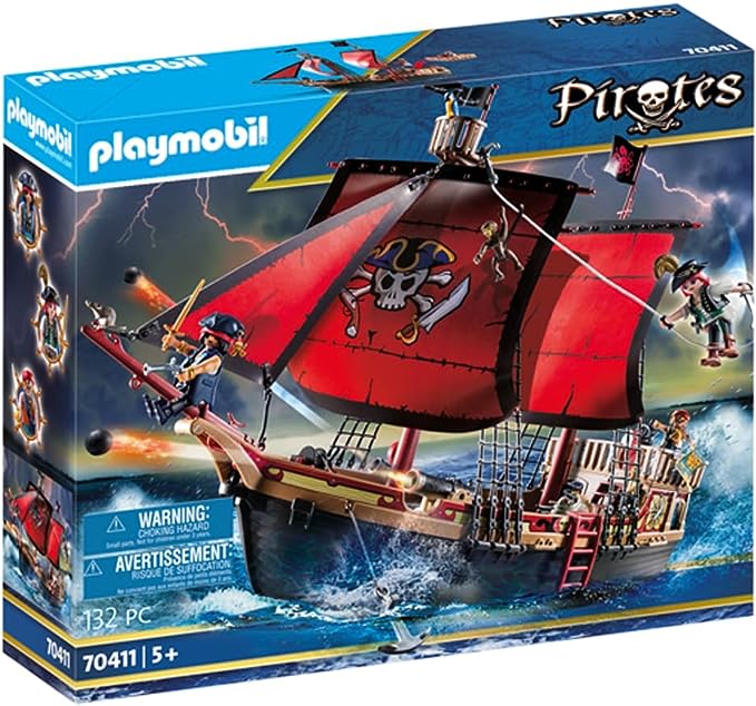 PLAYMOBIL Pirates 70411 Piratenschip, vanaf 5 jaar