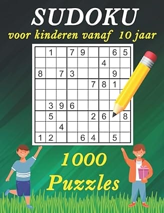 Sudoku voor Kinderen vanaf 10 Jaar met Oplossingen 9x9: 1000 Sudoku Boek Puzzles, Sudoku Kids Handbook