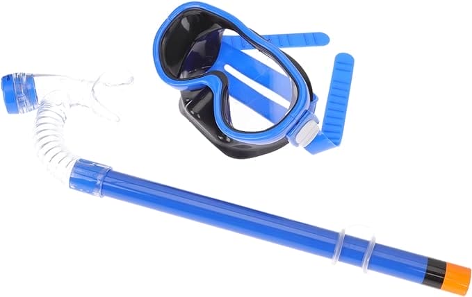 BESPORTBLE 2 Sets Snorkelpak Voor Kinderen Duiken Googles Snorkelset Voor Kinderen Veiligheidsbril Met Neusbescherming Snorkeluitrusting Buikspieren Gebruiksvoorwerpen Mannen En Vrouwen Buis