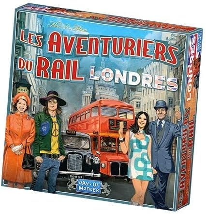 Days of Wonder | Avonturier van het spoor: Londen | gezelschapsspel | vanaf 8 jaar | 2-4 spelers | 10-15 minuten