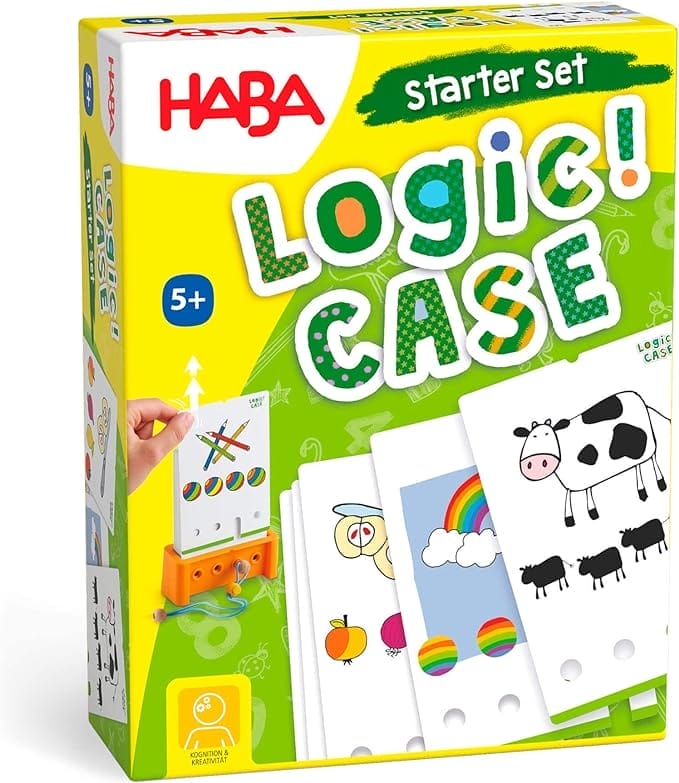 HABA LogiCASE Starter Set 5+, 306120, met spelletje vanaf 5 jaar