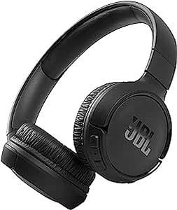 JBL Tune510 draadloze Bluetooth--koptelefoon over het oor met zuiver basgeluid, headset met afstandsbediening en ingebouwde microfoon, in zwart