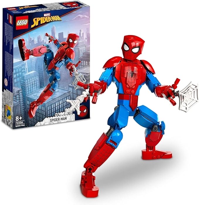 LEGO 76226 Marvel Spider-Man figuur, Volledig Verstelbare Legends Actiefiguur, Superhelden Constructie Speelgoed voor Jongens en Meisjes