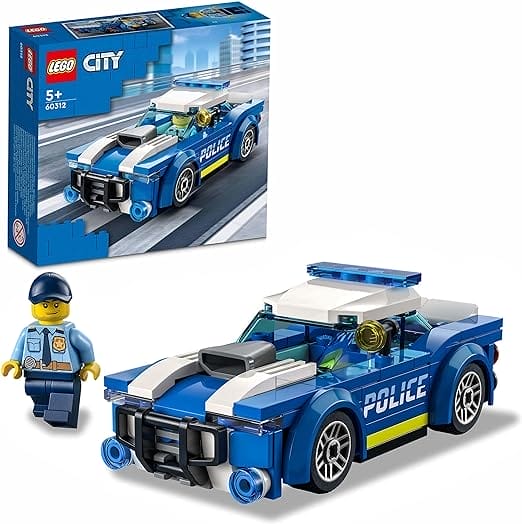 LEGO City Police Car Police Toy for Children from 5 Years with Police Officer Mini Figure, Construction Toy, Gift Idea for Boys and Girls 60312