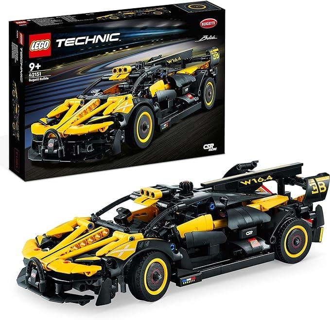 LEGO Technic Bugatti Bolide, Modelbouwset met Technisch Auto Speelgoed voor Jongens en Meisjes, Model Auto Bouwpakket met Uniek Collector's Item voor Kinderen, Cadeau voor Jongens en Meisjes 42151