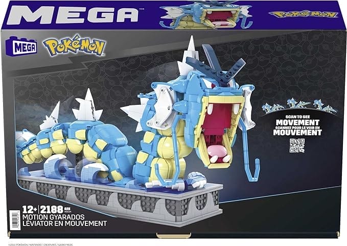 MEGA Construx Pokemon Collectors - Gyarados - Constructiespeelgoed - Vanaf 10 jaar - HGC24
