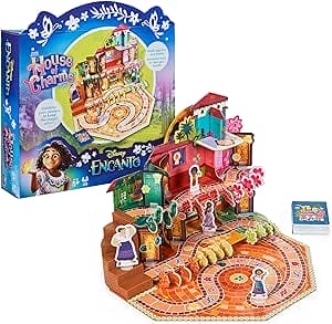 Spin Master Games Disney Encanto, Huis van Charmes Leuk Gemakkelijk Familie Bordspel met Magische Tokens Gebaseerd op de Film, voor Kinderen vanaf 5 jaar, Multicolor (6064129)