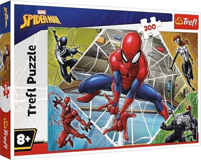 Trefl puzzel, Marvel Spiderman, 300 stukjes, De grote Spiderman, voor kinderen vanaf 8 jaar