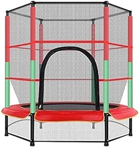 Tuintrampoline Ø 55 inch - indoor trampoline met veiligheidsnet - indoor trampoline - binnentrampoline - rubberen ophanging voor kinderen vanaf 3 4 5 6 jaar